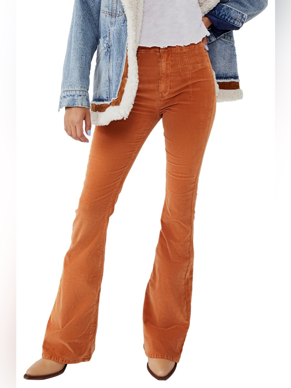 We The Free Nutmeg Jayde Flare Leg
Corduroy Pants